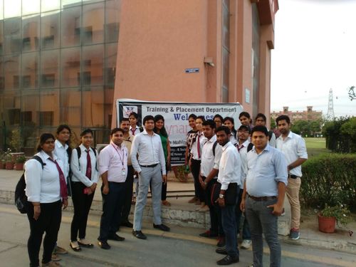 Campus placement Drive by SynapseIndia was conducted in Haryana College of Technology and Management
