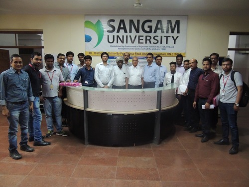 Campus placement Drive by SynapseIndia was conducted in Sangam University